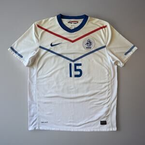 Nike Netherlands Jersey Large White Asser Away Football Soccer Fifa World Cup